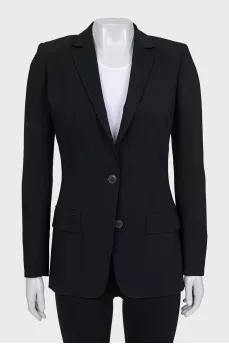 Black fitted jacket