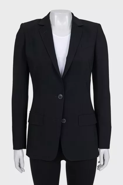 Black fitted jacket