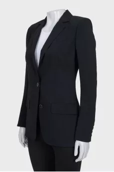 Black fitted jacket