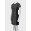 Black tweed dress