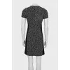 Black tweed dress