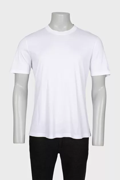 Men's white T-shirt