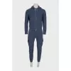 Men's suit consisting of a hoodie and trousers with pockets