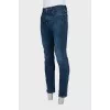 Чоловічі джинси slim fit синього кольору