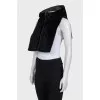 Reversible zippered hood