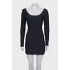 Backless bodycon mini dress