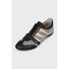 Men's striped sneakers