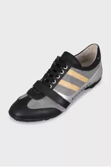 Men's striped sneakers