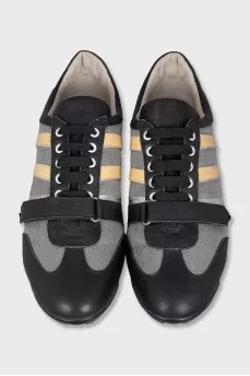 Men's striped sneakers