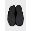Boots made of natural wool