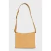 Suede shoulder bag