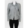 Jacket with plenty of zippers and buttons