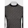 Cashmere and silk jumper