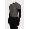 Cashmere and silk jumper
