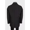 Men's jacket with removable lining