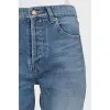 Джинси slim fit з фірмовою вишивкою