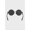 Round sunglasses with logo