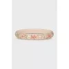 Solid bracelet with crystals