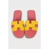 Oran two-tone flip-flops