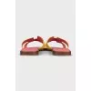 Oran two-tone flip-flops