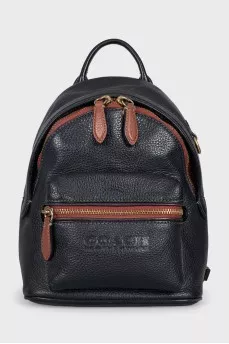 Backpack with accent handles