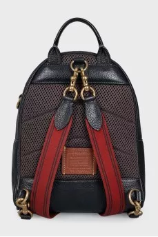 Backpack with accent handles