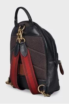 Backpack with accent handles
