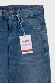 Синие джинсы by Valentino x Levi's