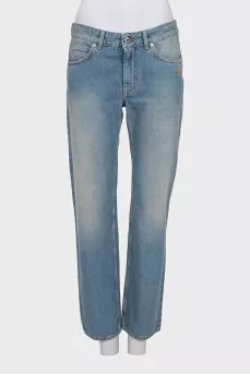 Regular fit blue jeans