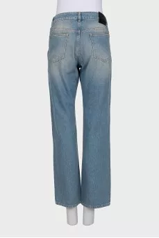 Regular fit blue jeans