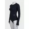 Long sleeve bodysuit with buttons
