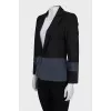 Two-tone fitted jacket