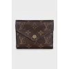 Victorine signature print wallet