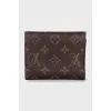 Victorine signature print wallet