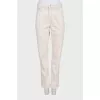 Beige jeans with creases