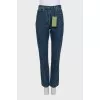 Dark blue regular fit jeans