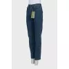 Dark blue regular fit jeans