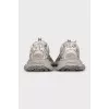 3XL distressed sneakers