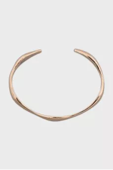 Embossed silver clasp bracelet