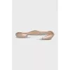 Embossed silver clasp bracelet