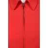 Board dress with a zipper with a belt