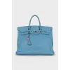Birkin 40 bag in Clemence leather