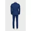 Men's pinstripe wool suit