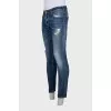 Men's ripped skinny jeans