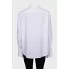 Shirt with wide cuffs