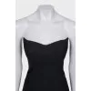 Black corset top