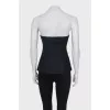 Black corset top