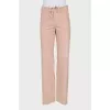 Loose-fitting leather trousers