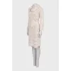 Knitted dress made of silk and cashmere