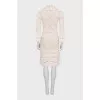 Knitted dress made of silk and cashmere